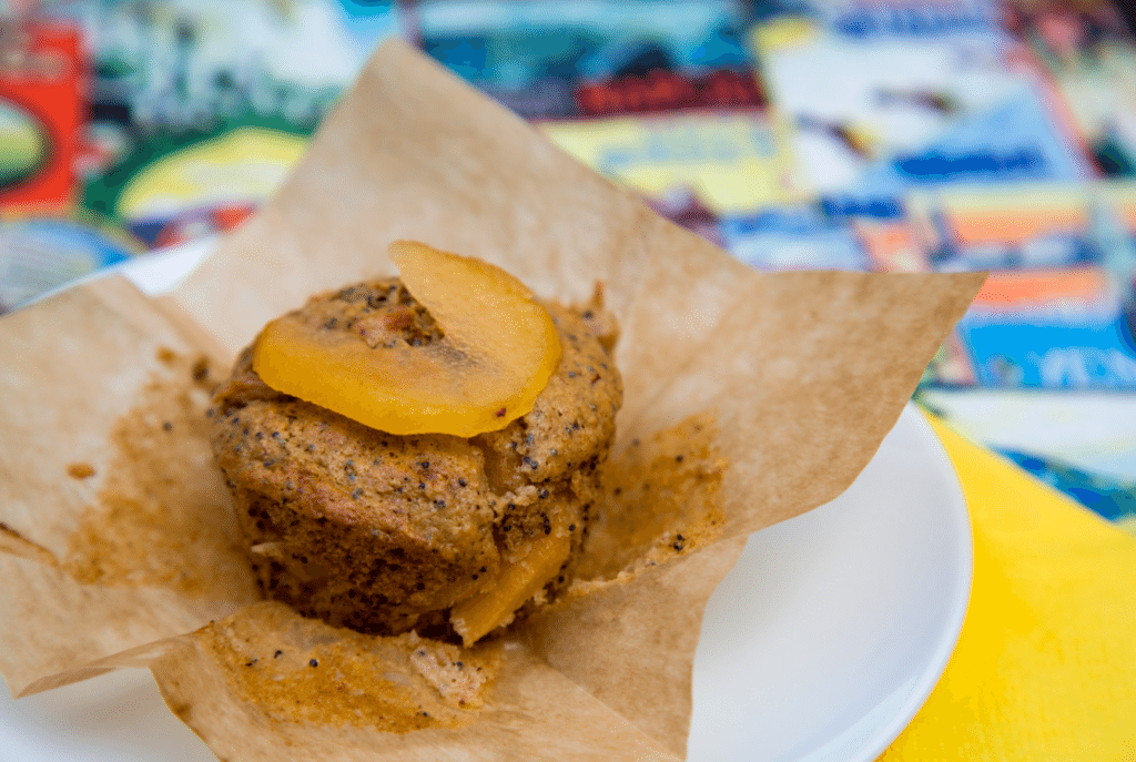 Recipe Plum & Poppyseed Muffins from Smitten Kitchen Little