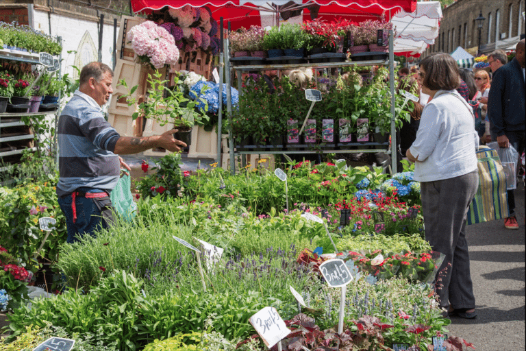 Exploring London Bethnal Green & Columbia Road Flower Market Little