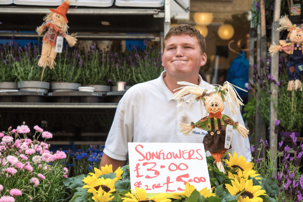 Exploring London Bethnal Green & Columbia Road Flower Market Little