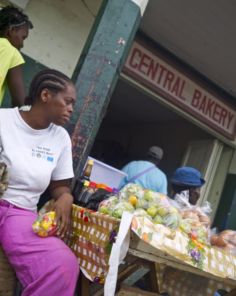 Castries, Saint Lucia by Stephanie Sadler