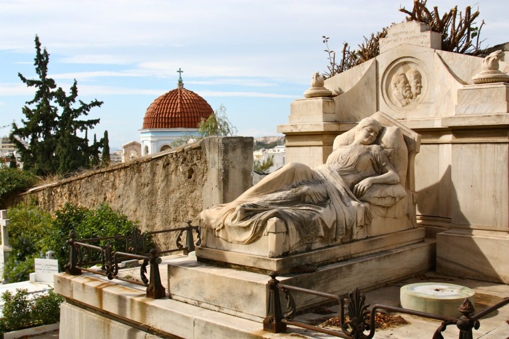 First Cemetery, Athens by Stephanie Sadler