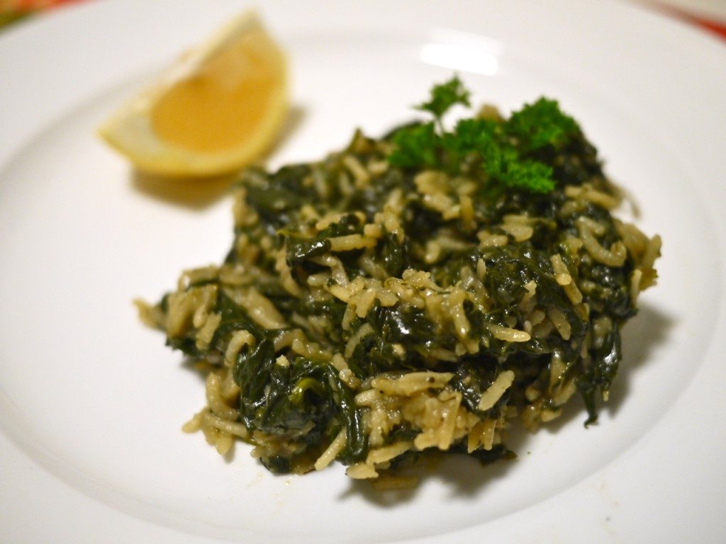 Stephanie Sadler, Little Observationist - Spinach and Rice Recipe