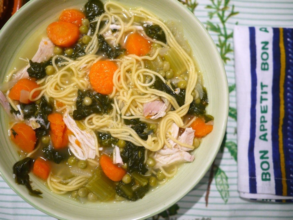 Recipe: Mom's Chicken Soup with Vegetables by Stephanie Sadler, Little Observationist