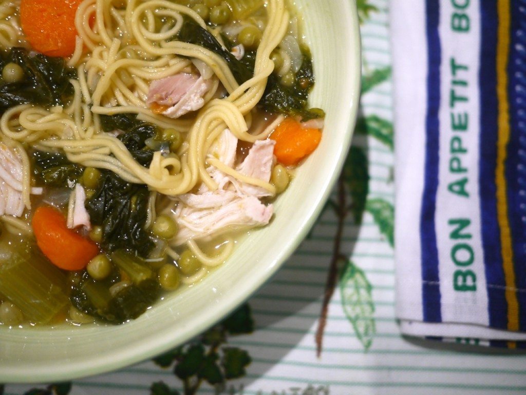 Recipe: Mom's Chicken Soup with Vegetables by Stephanie Sadler, Little Observationist