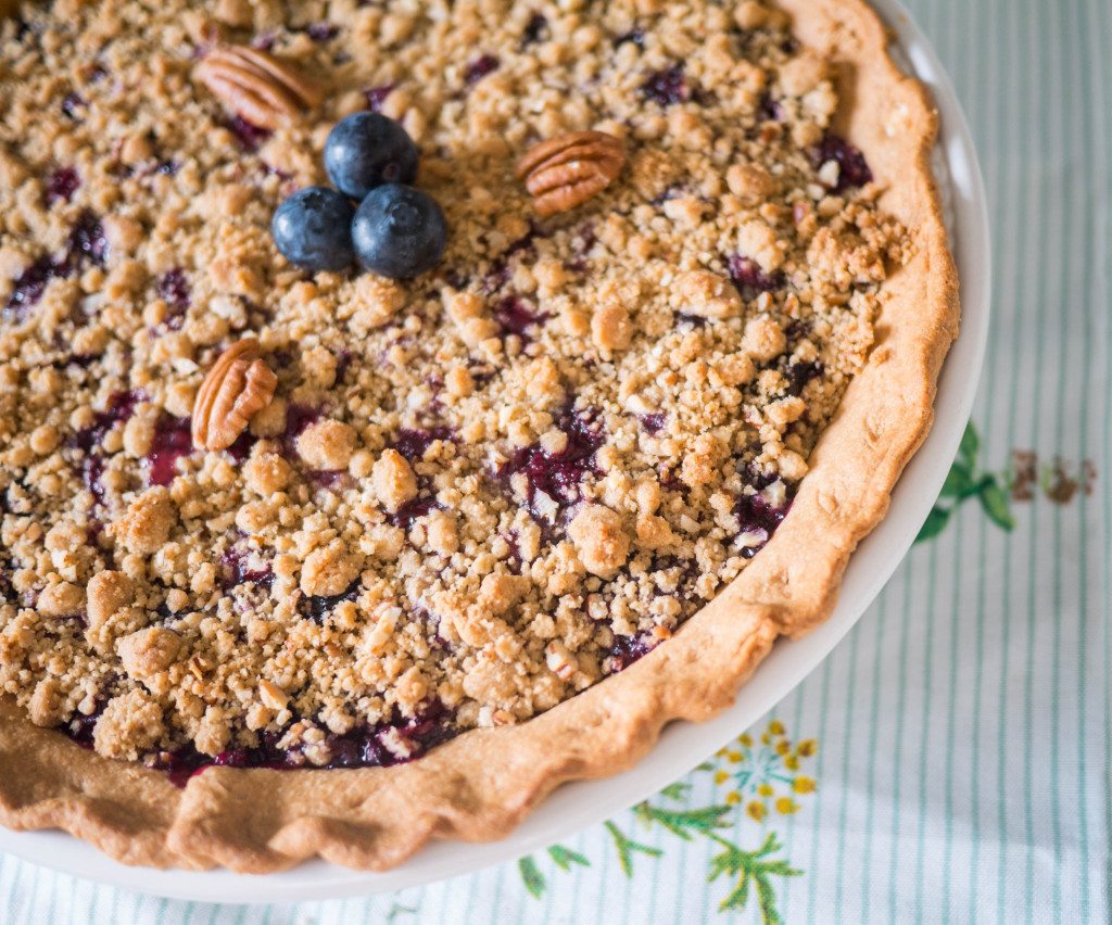 Blueberry Custard Pie, Little Observationist