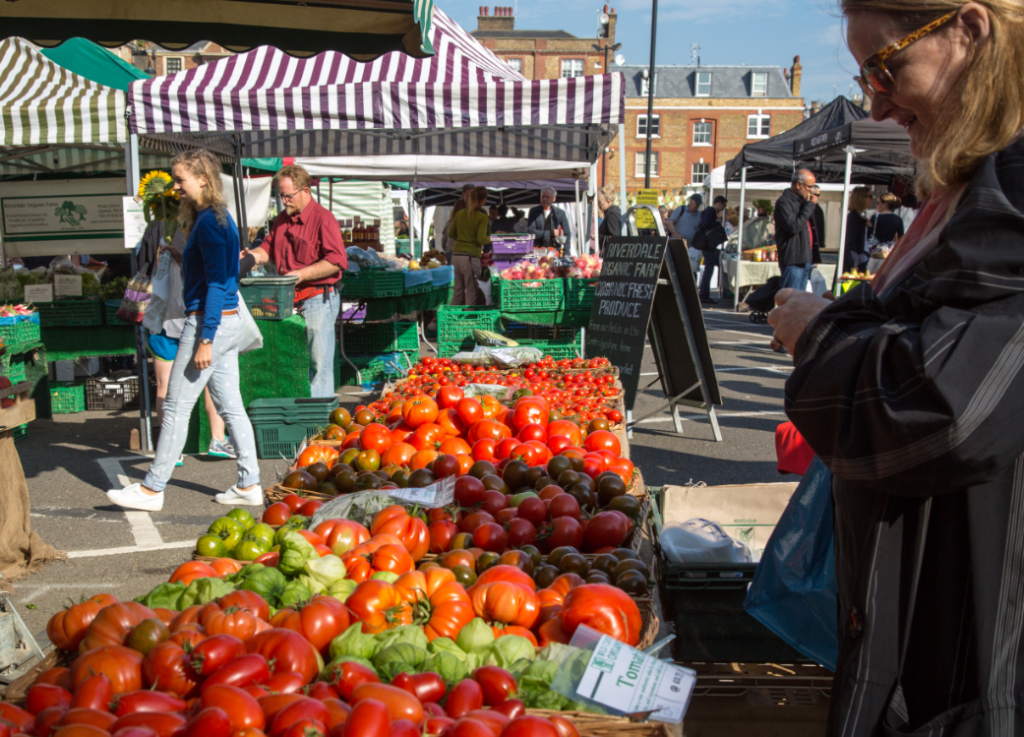 Marylebone Farmers Market, London by Stephanie Sadler, Little Observationist