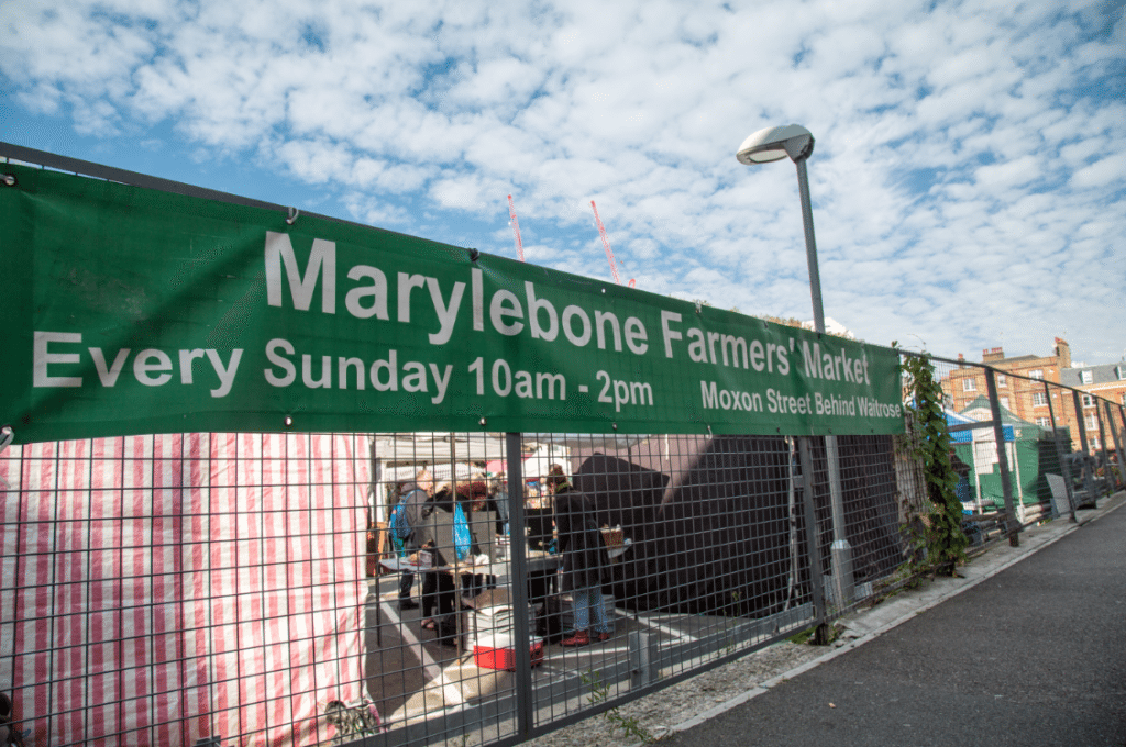 Marylebone Farmers Market, London by Stephanie Sadler, Little Observationist