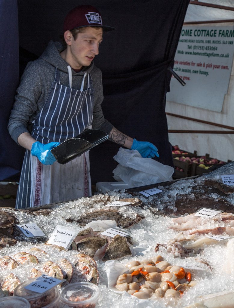 Marylebone Farmers Market, London by Stephanie Sadler, Little Observationist