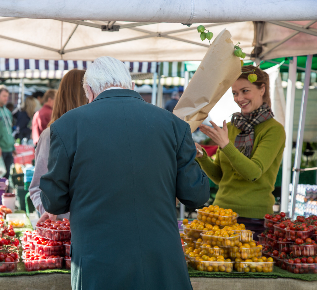 Marylebone Farmers Market, London by Stephanie Sadler, Little Observationist