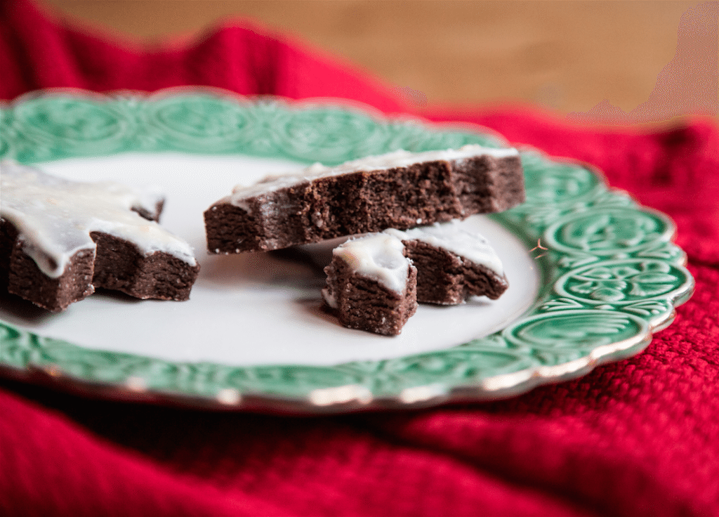 Snowflake Brownie Cookies by Stephanie Sadler