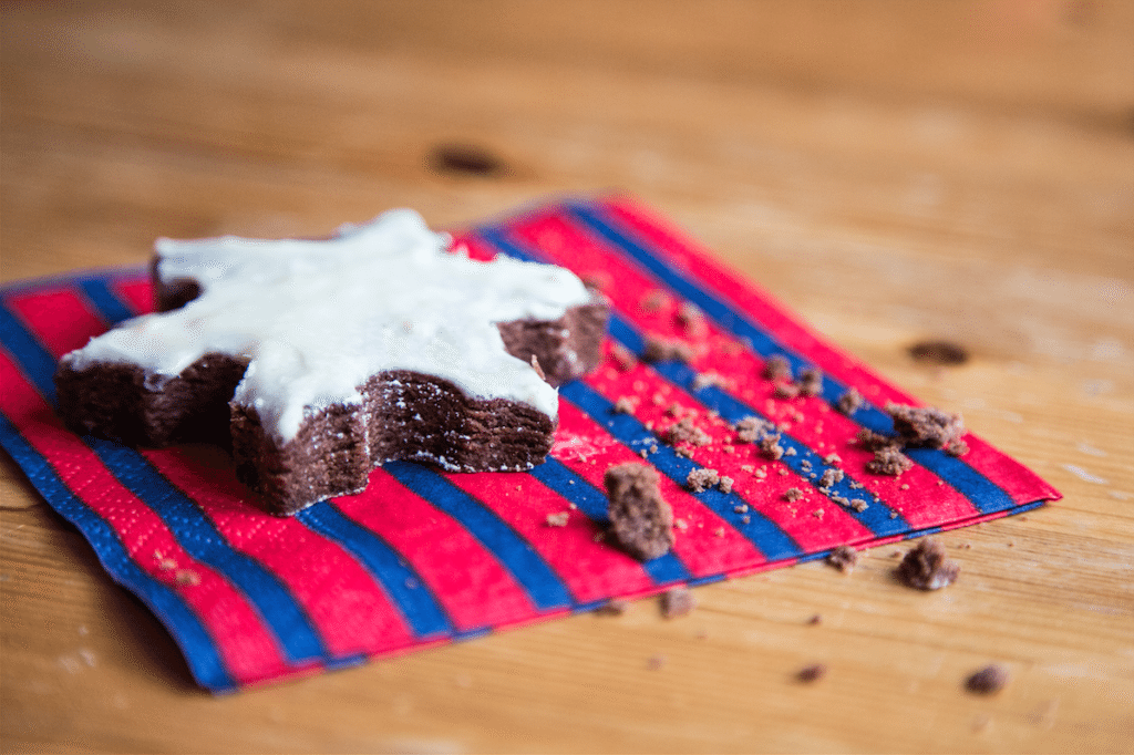 Snowflake Brownie Cookies by Stephanie Sadler