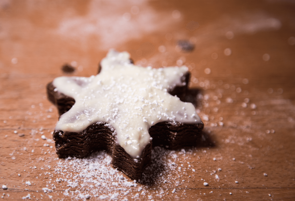 Snowflake Brownie Cookies by Stephanie Sadler