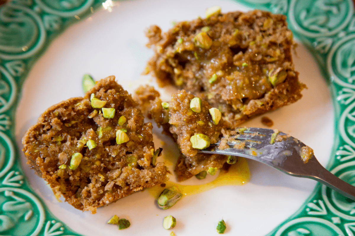 Recipe - Courgette, Pistachio and Orange Loaf Cake - Little Observationist 