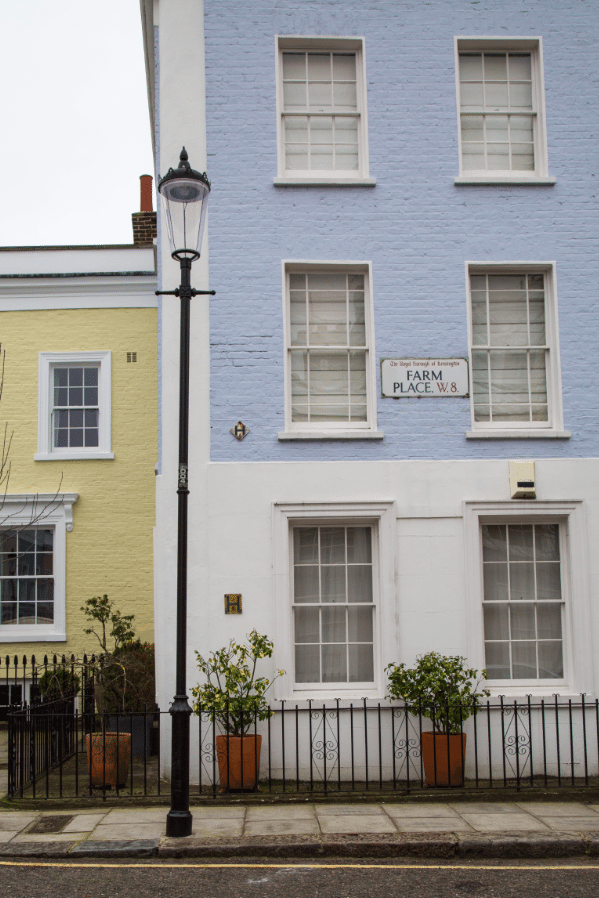 Colourful Houses of Notting Hill, London by Stephanie Sadler, Little Observationist