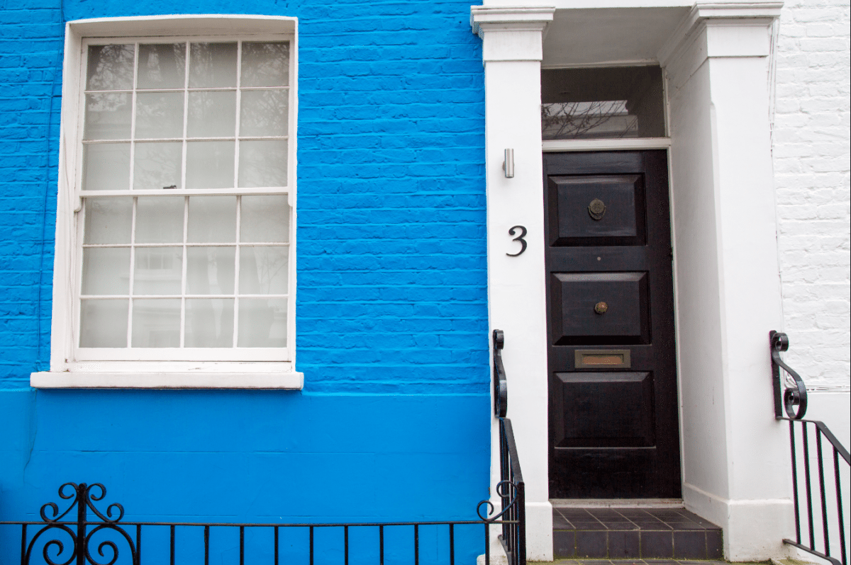 Colourful Houses of Notting Hill, London by Stephanie Sadler, Little Observationist