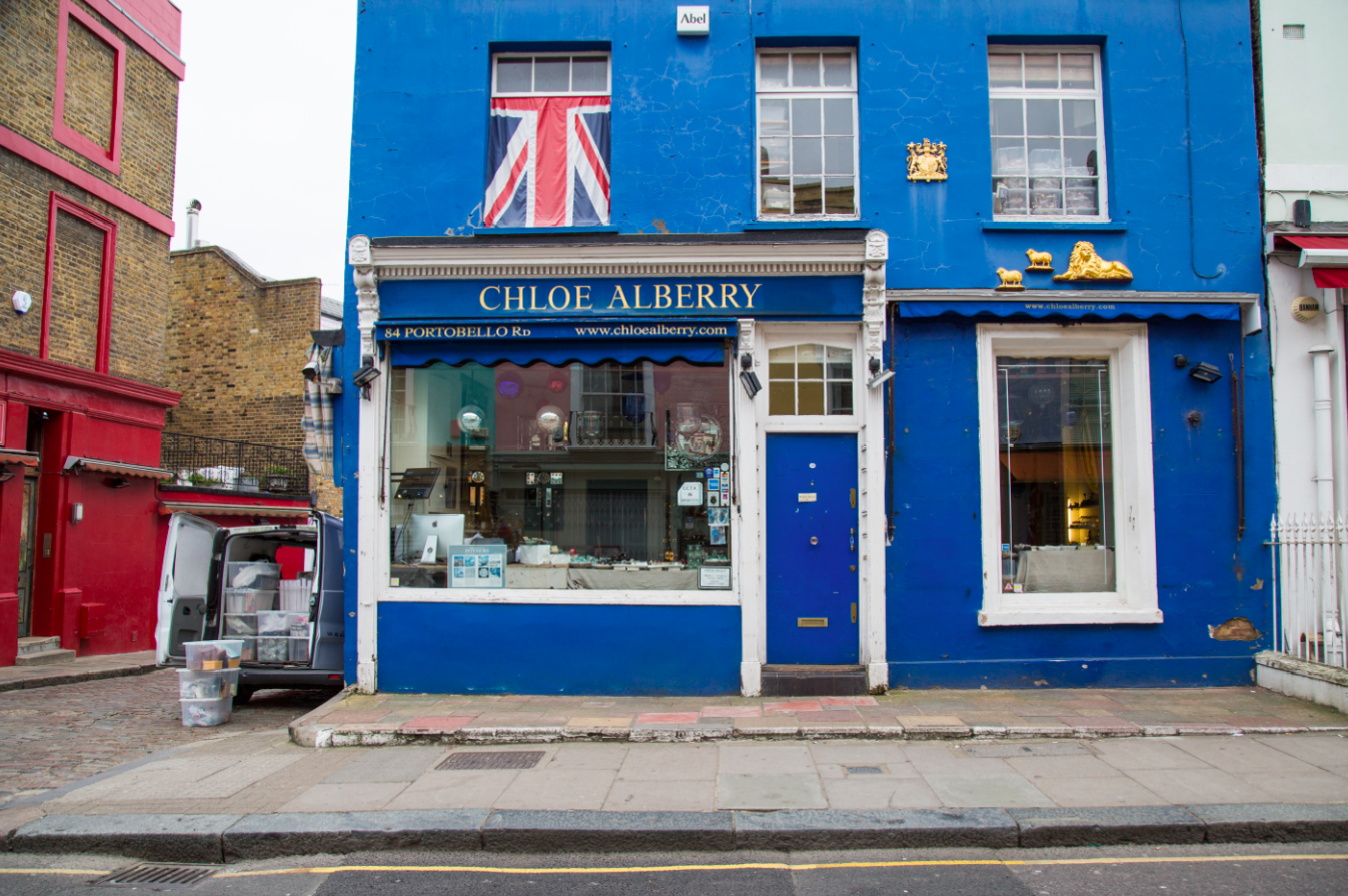 Colourful Houses of Notting Hill, London by Stephanie Sadler, Little Observationist