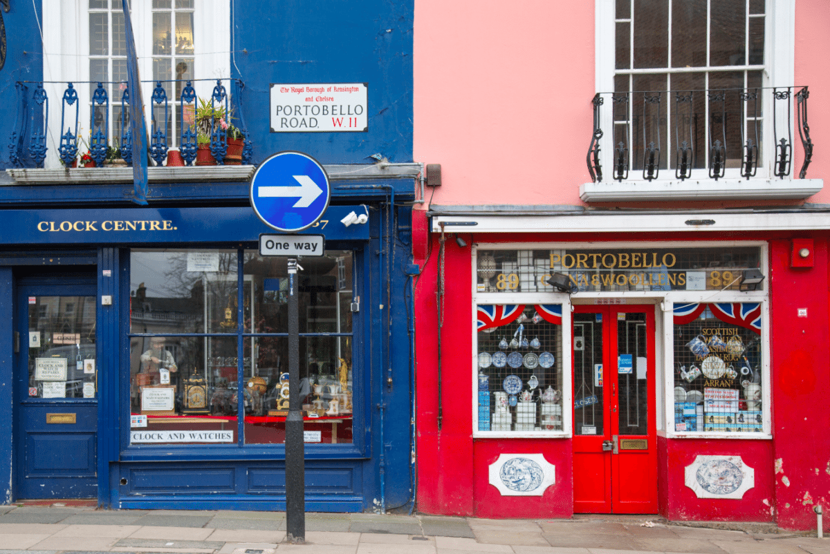 Colourful Houses of Notting Hill, London by Stephanie Sadler, Little Observationist