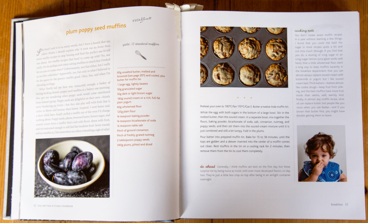 Recipe - Plum and Poppy Seed Muffins - Smitten Kitchen