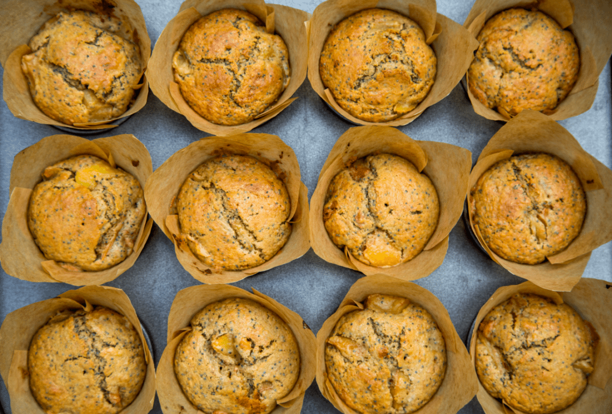 Recipe - Plum and Poppy Seed Muffins - Smitten Kitchen