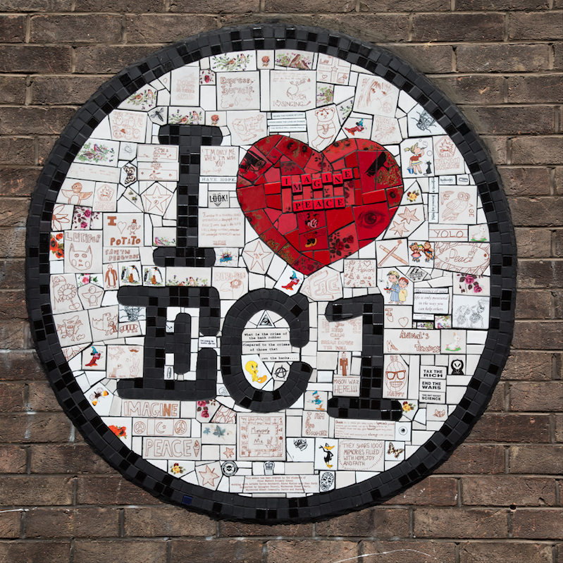 A London Walk - EC1 to Embankment by Stephanie Sadler, Little Observationist