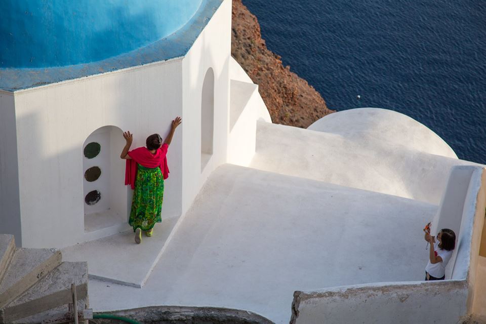 Exploring Greece - Oia Santorini by Stephanie Sadler, Little Observationist