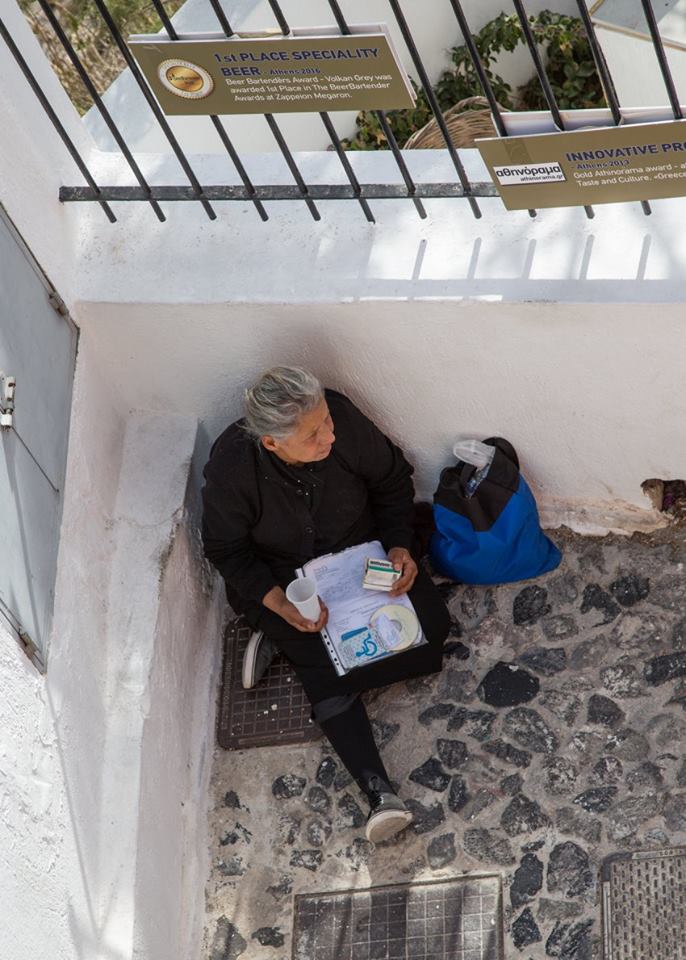 Fira, Santorini, Greece by Stephanie Sadler, Little Observationist