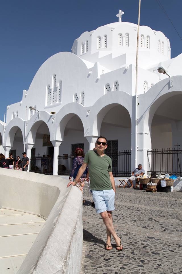 Fira, Santorini, Greece by Stephanie Sadler, Little Observationist