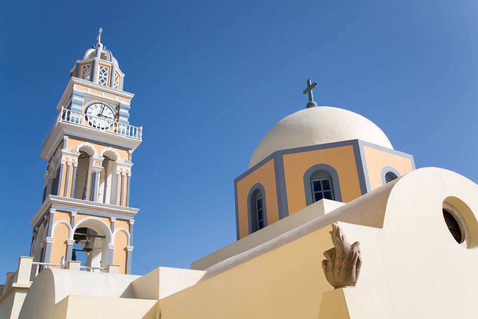 Fira, Santorini, Greece by Stephanie Sadler, Little Observationist