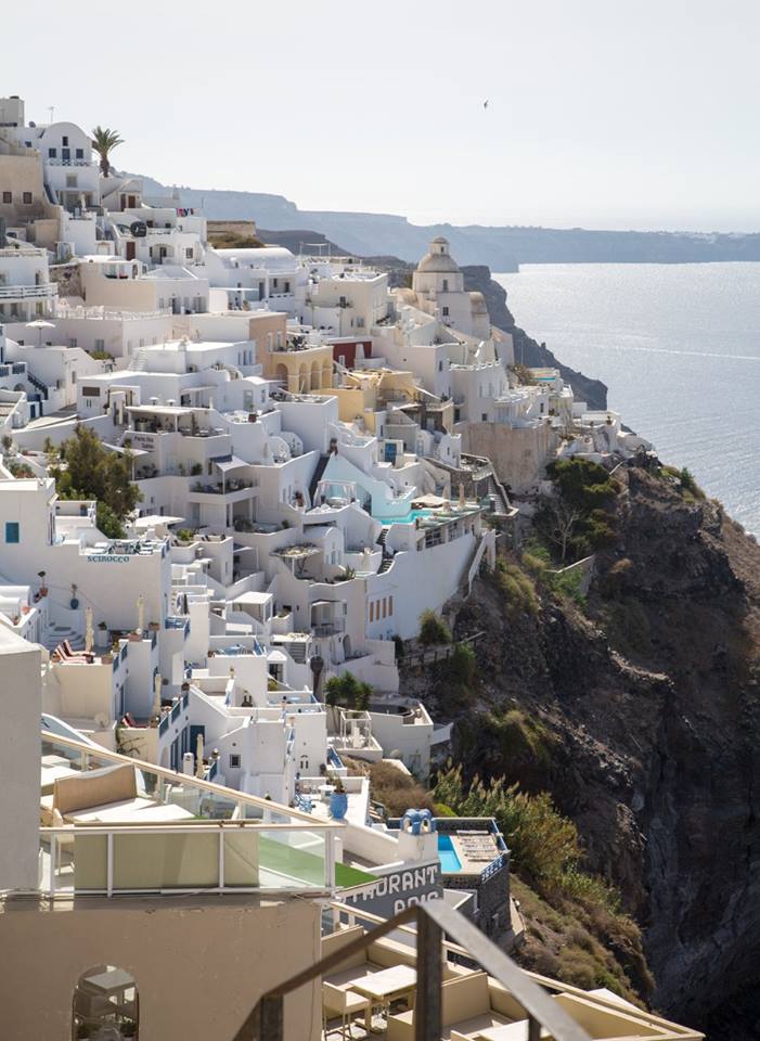 Fira, Santorini, Greece by Stephanie Sadler, Little Observationist