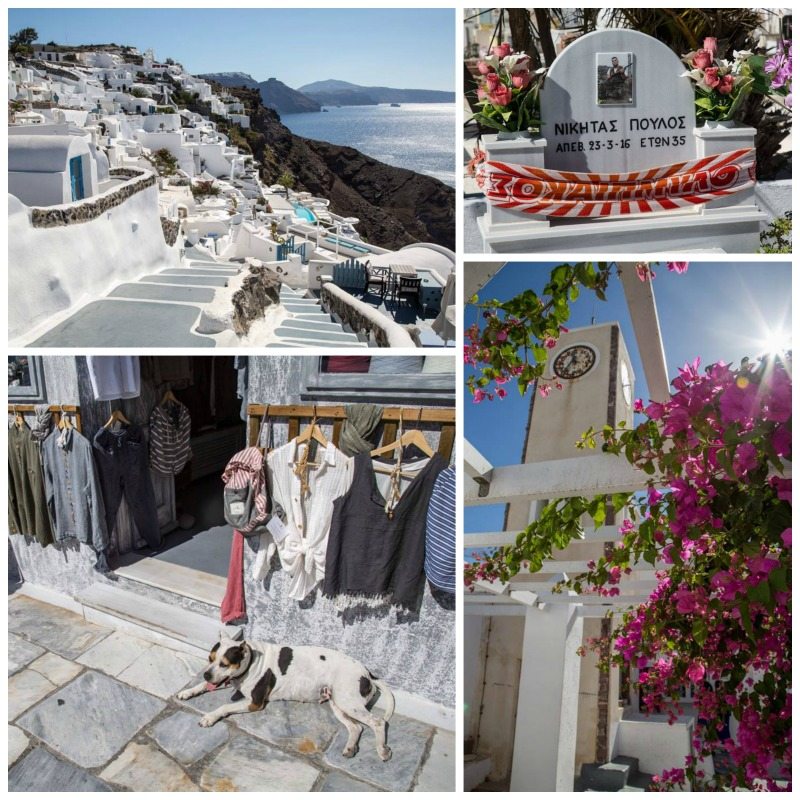 Exploring Greece - Oia Santorini by Stephanie Sadler, Little Observationist