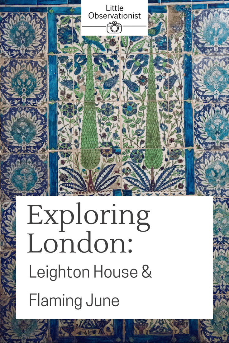 Leighton House, London by Stephanie Sadler, Little Observationist